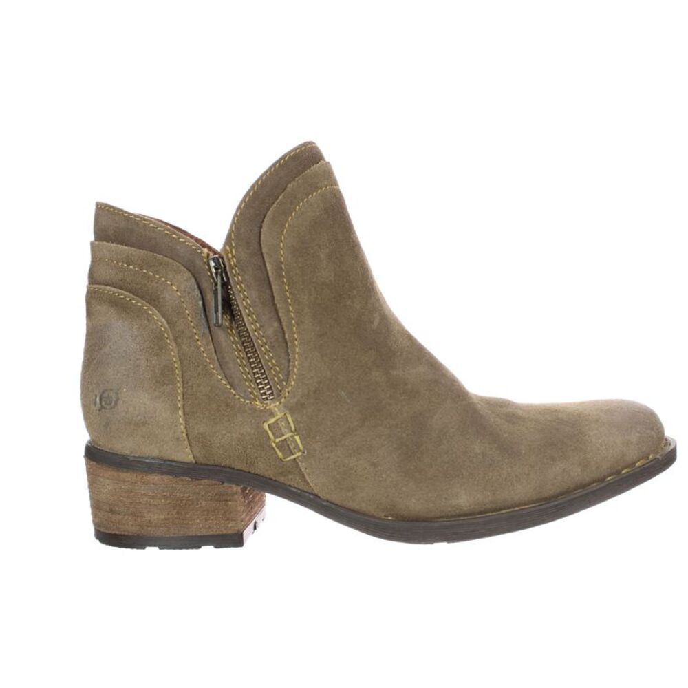 Born Womens Malta Ii Brown Ankle Boots Size 11 Medium (B, M)